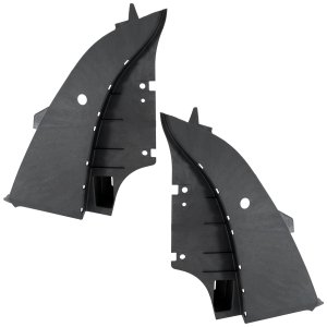 Pair/Set - Front Bumper Filler Pair/Set for Chevrolet Suburban/Tahoe 2015-2020, Right (Passenger) and Left (Driver), w/ Off Road Package, w/ Midnight Edition, Replacement