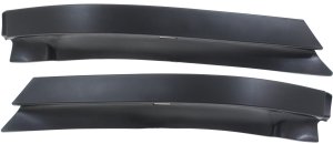 Front Bumper Filler Pair/Set for Chevrolet Silverado 1500 (2016-2018) and Silverado 1500 LD (2019), Includes Right (Passenger) and Left (Driver) Outer, Replacement