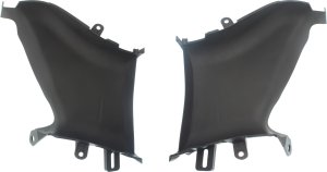 Bumper Cover Air Duct Pair/Set for 2016-2018 Chevrolet Camaro, Right (Passenger) and Left (Driver) Inner Bumper Air Guide, Suitable for Convertible/Coupe, Replacement