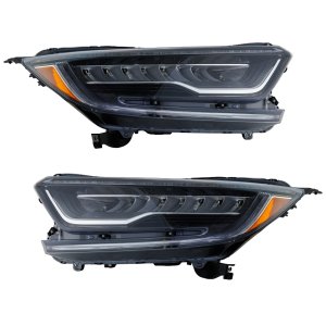 LED Headlight Assembly Pair/Set for Honda CR-V 2020-2022, Right (Passenger) and Left (Driver), North America Built, Replacement