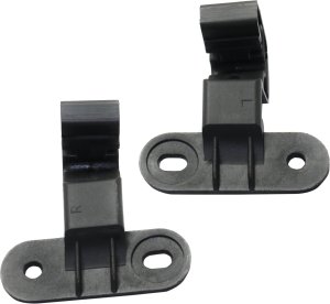 Headlight Housing Support Bracket Pair/Set for 2007-2014 Cadillac Escalade/Suburban/Yukon, Right (Passenger) and Left (Driver) Side, Replacement Light Mounting