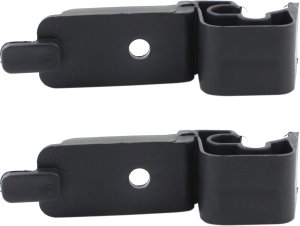 Headlight Bracket Support Pair/Set for Chevrolet Silverado 1500 (2007-2013) and 2500/3500 Series (2007-2014), Right (Passenger) and Left (Driver), Excludes 2007 Classic - Replacement