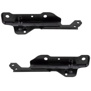 Hood Hinge Pair/Set for Chevrolet Silverado/Sierra 2500 HD/3500 HD from 2017 to 2019, Steel Construction, 6.0L/6.6L Turbo Engine, All Cab Types, includes Right (Passenger) and Left (Driver) Hinges, Replacement