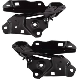 Hood Hinge Pair/Set for Chevrolet Camaro 2016-2023, Right (Passenger) and Left (Driver), w/o Active Pedestrian Protection, Replacement