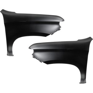 Front Fender Pair/Set for Chevrolet Silverado 1500 (2019-2023), Silverado 1500 LTD (2022-2022), Right (Passenger) and Left (Driver), Primed (Ready to Paint) Replacement