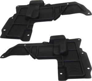 Front Fender Liner Pair/Set for 2016-2019/2022-2022 Chevrolet CTS-V, V Blackwing Model, and 2016-2023 Camaro, Front Wheelhouse Splash Shield, Right (Passenger) and Left (Driver) Sides, Replacement