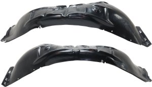 Front Fender Liner Pair/Set for Chevrolet Cruze 2016-2019, Right (Passenger) and Left (Driver) Sides, Replacement