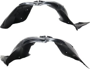 Fender Liner Pair/Set for 2013-2017 XTS Cadillac, Front, Right (Passenger) and Left (Driver), Replacement