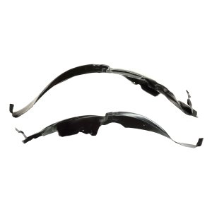 Front Fender Liner Pair/Set for Chevrolet Spark 2013-2015, Right (Passenger) and Left (Driver) Sides Replacement