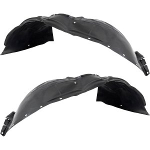 Front Fender Liner Pair/Set for Chevrolet Equinox 2018-2023, Inner Right (Passenger) and Left (Driver) Replacement