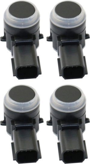 Front and Rear Parking Assist Sensor Pair/Set for 2014-2019 Cadillac CTS/XTS and 2014-2020 Chevrolet Impala, Right (Passenger) and Left (Driver) Replacement