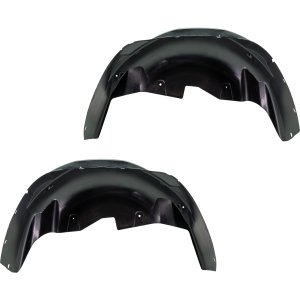 Rear Fender Liner Pair/Set for Chevrolet Yukon/Tahoe 2007-2014, Right (Passenger) and Left (Driver) Wheelhouse, Replacement
