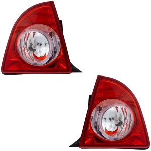 Outer Tail Light Assembly for Chevrolet Malibu 2008-2012, Right (Passenger) and Left (Driver), Halogen, LTZ Model, Pair/Set - Replacement