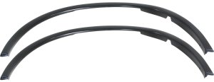 Front Wheel Opening Molding Pair/Set for Dodge Durango 2011-2022, Right (Passenger) and Left (Driver), Paint to Match Replacement