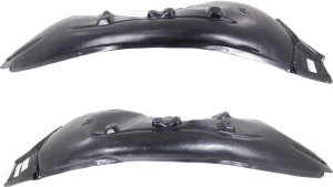 Front Fender Liner Pair/Set for 2015-2023 Dodge Charger, Right (Passenger) and Left (Driver), for Daytona, Daytona 392, R/T 392, SRT 392, R/T Scat Pack, SRT Hellcat Models, without Wide Body Option, Replacement