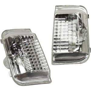 Mirror Signal Light Assembly Pair/Set for Dodge Ram ProMaster Van 2014-2023, Right (Passenger) and Left (Driver), Replacement