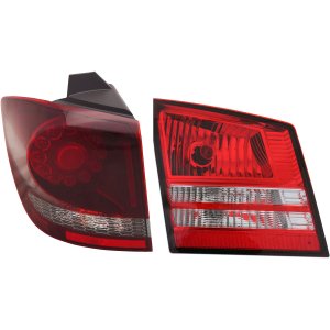 Tail Light Set for Dodge Journey 2009-2020, Inner and Outer Left (Driver) Side Replacement