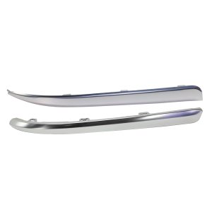 Rear Bumper Molding Pair/Set for 2016-2022 Durango Citadel Model, Platinum Strip, Right (Passenger) and Left (Driver) Sides, Replacement