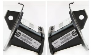 Pair/Set - Front Bumper Bracket for Acura TSX 2009-2014 Right (Passenger) and Left (Driver), Reinforcement Extension Replacement Set