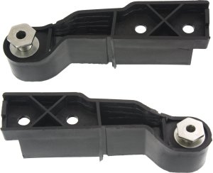 Front Bumper Retainer Cover Holder Pair/Set for Audi A6 2006-2011 / S6 2007-2011, Right (Passenger) and Left (Driver), Replacement