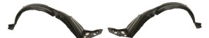 Pair/Set - Front Fender Liner for Acura TSX 2009-2014, Right (Passenger) and Left (Driver) Replacement