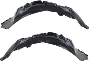 Front Fender Liner Pair/Set for Audi Q5 2009-2017/SQ5 2014-2017, Right (Passenger) and Left (Driver), Pair/Set of 2 Replacement