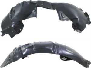 Front Fender Liner Pair/Set for Audi S5 2008-2016/A5 2008-2017, Right (Passenger), Left (Driver), Convertible/Coupe, Replacement
