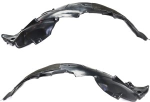 Front Fender Liner Pair/Set for Acura RDX 2013-2015, Right (Passenger) and Left (Driver) Side, with Insulation Foam, Replacement