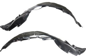 Front Fender Liner Pair/Set for 2016-2018 Acura RDX, Right (Passenger) and Left (Driver), Vacuum Form with Insulation Foam, Replacement
