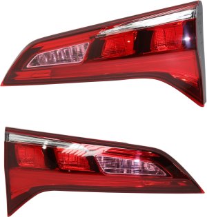 Inner Tail Light Assembly Pair/Set for Acura RDX 2016-2018, Right (Passenger) and Left (Driver) Replacement