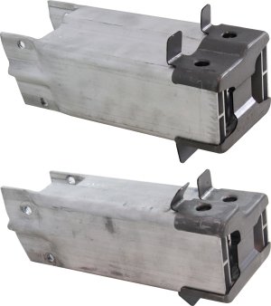 Front Bumper Bracket Pair/Set for Buick LaCrosse 2010-2016, Chevrolet Malibu 2013-2015, Malibu Limited 2016, Buick Regal 2011-2017, Right (Passenger) and Left (Driver) Replacement