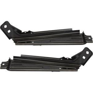 Front Bumper Bracket Pair/Set for BMW X3 (2011-2017)/X4 (2015-2018), Right (Passenger) and Left (Driver), Lower Fender Bracket, Replacement Part