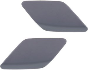 Headlight Washer Cover Pair/Set for BMW 4-Series (2014-2020), Right (Passenger) and Left (Driver), Paint to Match, Developed with M Sport Package, Replacement