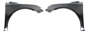 Front Fender Pair/Set for Buick Lacrosse/Allure 2010-2013, Right (Passenger) and Left (Driver), Primed (Ready to Paint), Steel Replacement