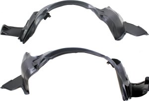 Front Fender Liner Pair/Set for 1996-2002 BMW Z3, Includes Right (Passenger) and Left (Driver) Side Parts, Replacement