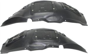 Front Fender Liner Pair/Set for BMW 3-Series 2012-2018, Right (Passenger) and Left (Driver), Front Upper Section, Sedan/Wagon Replacement Models: for 320i, 328i, 335i, 340i