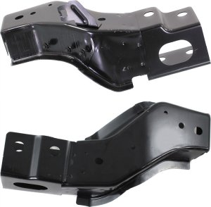 Steel Radiator Support Upper Right (Passenger) and Left (Driver) Tie Bar Support Pair/Set for Buick LaCrosse (2010-2016) and Chevrolet Impala (2014-2020) - Replacement