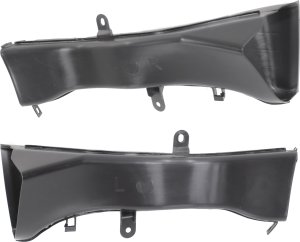 Radiator Support Air Intake Duct Pair/Set for BMW 3-Series GT 2014-2019, includes Right (Passenger) and Left (Driver) Brake Air Duct, M Sportline, Made from Plastic, Replacement Set. Models: for 320i, 328i, 330i, 340i.