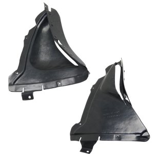 Engine Splash Shield Under Cover Pair/Set for BMW 5-Series Sedan 2011-2016, Right (Passenger) and Left (Driver) Set, Replacement Models: for 528i, 535i, 550i.