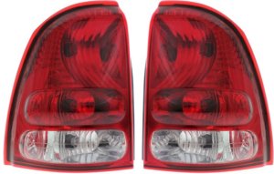 Tail Light Assembly for 2004-2007 Buick Rainier, Pair/Set Includes Right (Passenger) and Left (Driver) Replacement Units