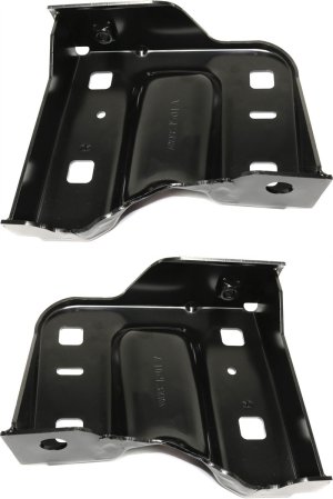 Front Bumper Bracket Pair/Set for Chevrolet Silverado HD/Sierra HD 2015-2019, Includes Right (Passenger) and Left (Driver) Sides, Replacement
