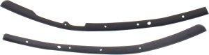 Front Bumper Molding Pair/Set for Chevrolet Camaro 2016-2023, Right (Passenger) and Left (Driver), Excluding ZL1 Model - Replacement