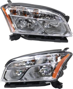 Headlight Assembly for Chevrolet Trax 2013-2016, Right (Passenger) and Left (Driver) Side, Replacement Pair/Set