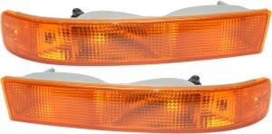 Park Light Assembly for GMC Express/Savana Van 2003-2023, Signal/Side Marker Light Pair/Set, Right (Passenger) and Left (Driver), Replacement