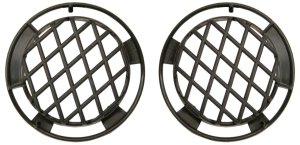 Front Fog Light Molding Pair/Set for 2006-2009 Chevrolet Equinox, Right (Passenger) and Left (Driver), Paint to Match, Excluding Sport Model, Replacement