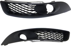 Front Fog Light Molding Pair/Set for Chevrolet Impala 2012-2013 / Impala Limited 2014-2016, Textured Black, Suitable for LT/LTZ Models, Includes Left (Driver) and Right (Passenger) - Replacement