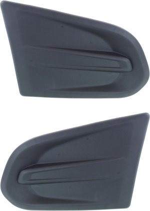 Pair/Set - Fog Light Cover for Chevrolet Trax 2013-2016, Right (Passenger) and Left (Driver) Sides Without Fog Lights, Replacement
