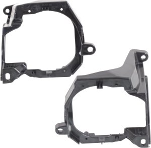 Fog Light Bracket Pair/Set for 2015-2017 Ford Mustang Convertible/Coupe, Right (Passenger) and Left (Driver), Excluding Shelby - Replacement