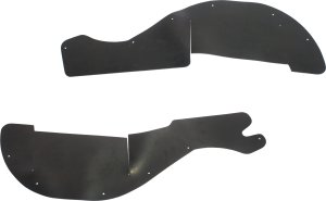 Front Fender Liner for Chevrolet Blazer 1995-2005 / S10/Sonoma Pickup 1994-2004, Right (Passenger) and Left (Driver), Plastic, 2WD (Two-Wheel Drive) Replacement Pair/Set