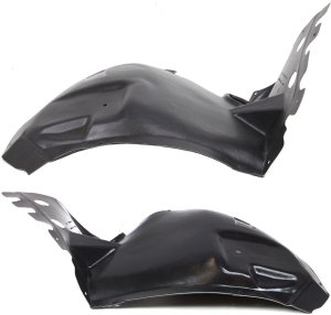 Front Fender Liner for Cadillac CTS 2008-2014 Left (Driver) and Right (Passenger), Front Section, Cover Extension, Replacement Pair/Set